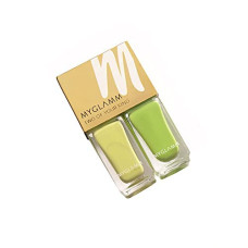 Deals, Discounts & Offers on Beauty Care - MyGlamm 2 In 1 Nail Paint-Garden Party-2X5ml (Glossy Finish)