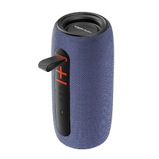 Deals, Discounts & Offers on Electronics - amazon basics Bluetooth 20W Speaker, with TWS Function, Powerful Bass, BT 5.3, MicroSD Card Slot, RGB Lights, AUX Input, USB Support, and in-Built Noise Cancelling Mic (Blue)