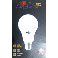 Deals and Offers on - Nippo 9W LED Bulb (2 Pack) Base 22, Cool Day Light, 1 Year Warranty, Voltage Surge Protection, High Energy Savings Deals, Discounts & Offers on - Nippo 9W LED Bulb (2 Pack) Base 22, Cool Day Light, 1 Year Warranty, Voltage Surge Protection, High Energy Savings
