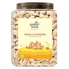 Deals and Offers on - Paper Boat Whole Cashews, Natural & Premium, Value Pack, Reusable Jar 1 KG Deals, Discounts & Offers on - Paper Boat Whole Cashews, Natural & Premium, Value Pack, Reusable Jar 1 KG