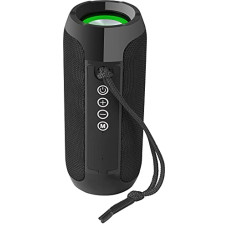 Deals and Offers on - ZEBRONICS Zeb-Action Wireless 10W Portable Speaker, Supporting Bluetooth v5.1, TWS, RGB Lights, Fabric Finish, AUX/USB/FM/mSD (Black) Deals, Discounts & Offers on - ZEBRONICS Zeb-Action Wireless 10W Portable Speaker, Supporting Bluetooth v5.1, TWS, RGB Lights, Fabric Finish, AUX/USB/FM/mSD (Black)