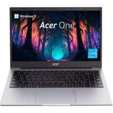 Deals, Discounts & Offers on Laptops - Acer One Intel Core i3 11th Gen 1115G4 - (8 GB/256 GB SSD/Windows 11 Home) One 14 Z8-415 Thin and Light Laptop(14 Inch, Silver, 1.49 Kg)