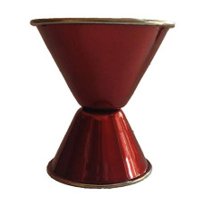 Deals, Discounts & Offers on  - Dynore Stainless Steel Red Double Sided Peg Measure - 30&60 ml