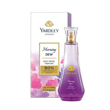 Deals, Discounts & Offers on Beauty Care - Yardley London Morning Dew Daily Wear Perfume| Fresh Floral Scent| 90% Naturally Derived| Lilly of Valley & Frangipani| Daily Wear Perfume