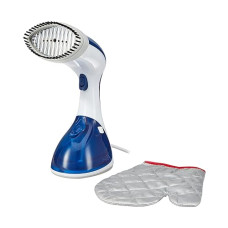 Deals and Offers on Irons - Amazon Basics Garment Steamer| 1300W Max Power|270 ml Water Tank|800 gms Light weight & Portable Deals, Discounts & Offers on Irons - Amazon Basics Garment Steamer| 1300W Max Power|270 ml Water Tank|800 gms Light weight & Portable