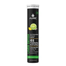 Deals and Offers on - Auric Liver Detox Effervescent | Fizzy Water with 10 Ayurvedic Herbs | Clinically Researched Therapeutic Ingredients | Drop, Dissolve, Fizz, Drink | Pack of 20 Tablets Deals, Discounts & Offers on - Auric Liver Detox Effervescent | Fizzy Water with 10 Ayurvedic Herbs | Clinically Researched Therapeutic Ingredients | Drop, Dissolve, Fizz, Drink | Pack of 20 Tablets