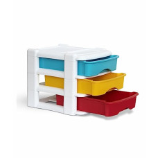 Deals and Offers on - Signoraware Multipurpose Modular Drawer Small(Set of 3, Multicolor) Deals, Discounts & Offers on - Signoraware Multipurpose Modular Drawer Small(Set of 3, Multicolor)