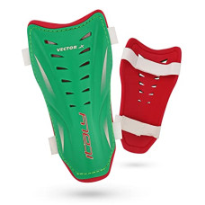 Deals and Offers on - Vector X SHINPAD_Italy_L Shin Guard, L (Green-Red) Deals, Discounts & Offers on - Vector X SHINPAD_Italy_L Shin Guard, L (Green-Red)