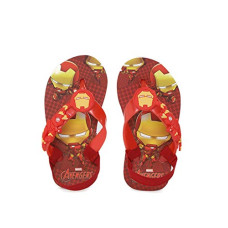 Deals, Discounts & Offers on  - Avengers Boy's Red Flip-Flops-5 UK (22 EU) (MAPBFF2199)