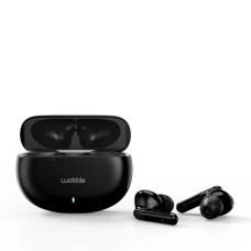 Deals and Offers on Headphones - Wobble Beans E27 TWS Intuitive ENC Earbuds with 12mm Driver, Quad Mics, D.A.T chip, 360 Surround Sound, Low Latency Gaming, IP55 Rated, Bluetooth 5.3, Touch & Voice Controls, Playback Upto 35hrs Deals, Discounts & Offers on Headphones - Wobble Beans E27 TWS Intuitive ENC Earbuds with 12mm Driver, Quad Mics, D.A.T chip, 360 Surround Sound, Low Latency Gaming, IP55 Rated, Bluetooth 5.3, Touch & Voice Controls, Playback Upto 35hrs