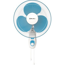 Deals, Discounts & Offers on Home Appliances - BAJAJ Crest Neo 400mm Fiji Blue Wall Fan 400 mm 3 Blade Wall Fan(Fiji Blue & White, Pack of 1)