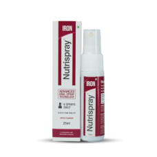 Deals, Discounts & Offers on Irons - [sample] Nutrispray Iron Supplement For Men and Women | For Improved Immunity and energy levels | Pack of 1 - Apple Flavour