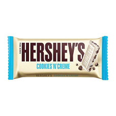 Deals, Discounts & Offers on  - HERSHEY'S Cookies 'N' Creme Bar | Delicious Crunchy Delights 100g - Pack of 2