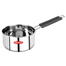 Deals and Offers on Cookware - PANCA Stainless Steel Sauce Pan, Tea Pan, Milk Pan Heavy Guage 1.5 Litre (Induction and Gas Stove Friendly), Silver Deals, Discounts & Offers on Cookware - PANCA Stainless Steel Sauce Pan, Tea Pan, Milk Pan Heavy Guage 1.5 Litre (Induction and Gas Stove Friendly), Silver