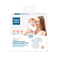 Deals and Offers on Baby Care - Mee Mee Reusable Maternity Breast Pads | Washable Nursing Bra Pads | Super Absorbent Comfort Fit Breast Pads | Cotton Pads || Leak Proof Coverage (6 Pieces, 100 Washes, Pink) Deals, Discounts & Offers on Baby Care - Mee Mee Reusable Maternity Breast Pads | Washable Nursing Bra Pads | Super Absorbent Comfort Fit Breast Pads | Cotton Pads || Leak Proof Coverage (6 Pieces, 100 Washes, Pink)