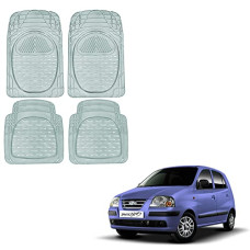 Deals and Offers on - Oshotto Transparent (6204) Car Foot Mat Compatible with Hyundai New Santro 2018-2023 (Set of 4, Transparent) Deals, Discounts & Offers on - Oshotto Transparent (6204) Car Foot Mat Compatible with Hyundai New Santro 2018-2023 (Set of 4, Transparent)