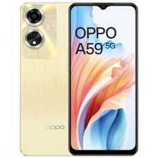 Deals, Discounts & Offers on Electronics - [For Citi Card] OPPO A59 5G (Silk Gold, 4GB RAM, 128GB Storage) | 5000 mAh Battery with 33W SUPERVOOC Charger | 6.56