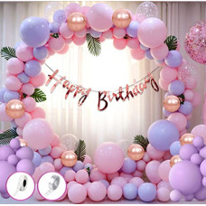 Deals and Offers on - Party Propz Birthday Decoration Items For Girls - 60Pcs Balloons Deals, Discounts & Offers on - Party Propz Birthday Decoration Items For Girls - 60Pcs Balloons