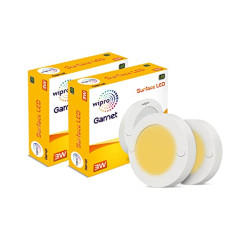 Deals and Offers on - Wipro 3w Surface Cabinet Striker, Warmwhite(Pack of 2) Deals, Discounts & Offers on - Wipro 3w Surface Cabinet Striker, Warmwhite(Pack of 2)