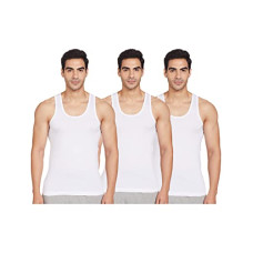 Deals and Offers on Men - Coblue by Rupa Men's Solid Regular Fit Premium Vest (CBRRNFL85CMP5_White Medium) Deals, Discounts & Offers on Men - Coblue by Rupa Men's Solid Regular Fit Premium Vest (CBRRNFL85CMP5_White Medium)