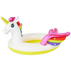 Deals, Discounts & Offers on  - Intex 57441NP Mystic Unicorn Spray Pool