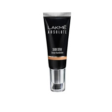Deals, Discounts & Offers on Beauty Care - LAKM Absolute Skin Dew Serum Foundation Warm Beige