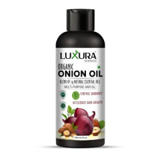 Deals and Offers on Beauty Care - Luxura Sciences Onion Hair Oil (100 ml) with 14 Essential Oils, Multi-Purpose Hair Growth Oil/Serum For Complete Hair Treatment with Argan, Bhringraj, Hibiscus, Sesame,Amla,Sweet Almond Deals, Discounts & Offers on Beauty Care - Luxura Sciences Onion Hair Oil (100 ml) with 14 Essential Oils, Multi-Purpose Hair Growth Oil/Serum For Complete Hair Treatment with Argan, Bhringraj, Hibiscus, Sesame,Amla,Sweet Almond