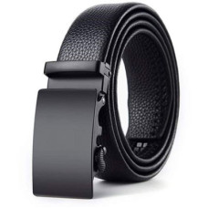 Deals, Discounts & Offers on  - RoadsterMen Formal, Casual, Party Black Artificial Leather, Texas Leatherite Belt