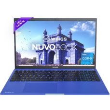 Deals, Discounts & Offers on Laptops - WINGS Nuvobook V1 Aluminium Alloy Metal Body Intel Intel Core i5 11th Gen 1155G7 - (8 GB/512 GB SSD/Windows 11 Home) WL-Nuvobook V1-BLU Thin and Light Laptop(15.6 Inch, Blue, 1.60 Kg)