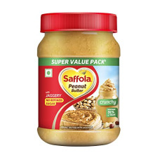 Deals and Offers on - Saffola Peanut Butter Crunchy| High Protein Peanut Butter | Only Jaggery, No Refined Sugar, 850g/900g Deals, Discounts & Offers on - Saffola Peanut Butter Crunchy| High Protein Peanut Butter | Only Jaggery, No Refined Sugar, 850g/900g