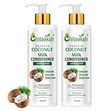 Deals, Discounts & Offers on Air Conditioners - Coconut Milk Conditioner For Smooth & Shine Hair Combo Kit - 200 ML of Each (2 Items in The Set)