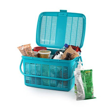 Deals and Offers on - Cello MultiMate Plastic Jumbo Laundry Basket (Green) Deals, Discounts & Offers on - Cello MultiMate Plastic Jumbo Laundry Basket (Green)