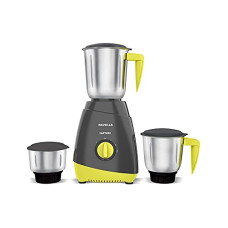 Deals, Discounts & Offers on  - Havells Capture 500W 3 Jar Mixer Grinder, High Speed 21000 RPM Motor, 304 SS Blades, 5 Years Motor Warranty with Overload Protector, 1.5 Ltr Bigger Size Blending Jar I (Grey & Green)