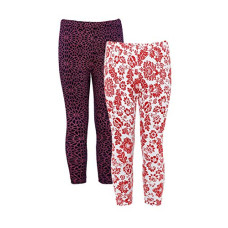 Deals and Offers on - Naughty Ninos Girls regular fit cotton Leggings (Pack of 2) Deals, Discounts & Offers on - Naughty Ninos Girls regular fit cotton Leggings (Pack of 2)