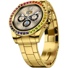 Deals and Offers on - Fire-Boltt Blizzard Ultra 1.28'' Premium Luxury Smartwatch with Jewel Studded Dial Smartwatch(Multicolor Strap, Free Size) Deals, Discounts & Offers on - Fire-Boltt Blizzard Ultra 1.28'' Premium Luxury Smartwatch with Jewel Studded Dial Smartwatch(Multicolor Strap, Free Size)