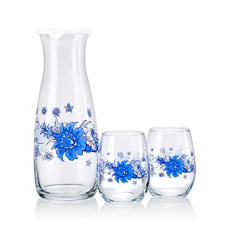 Deals and Offers on - Pasabahce Diana Glass Juice Set from House of Pasabahce The Original Pasabahce from Turkey, Printed Transparent Diana Glass Juice Set, 1180 ml + 350 ml in Set of 1+2 Pcs, Perfect fit Deals, Discounts & Offers on - Pasabahce Diana Glass Juice Set from House of Pasabahce The Original Pasabahce from Turkey, Printed Transparent Diana Glass Juice Set, 1180 ml + 350 ml in Set of 1+2 Pcs, Perfect fit