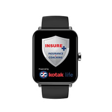 Deals, Discounts & Offers on  - GOQii Insure+ 5 lakhs Health Insurance with Smart Vital Max (Black) and 3 Months Personal Coaching