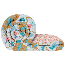 Deals and Offers on - Story@Home Comforter Double Bed, AC Blanket Comforter | Soft Light-Weight Bed Blanket| 1 Fusion Reversible Double Comforter | Teal & White| 180 GSM | 220 cm X 250 cm| Microfiber Deals, Discounts & Offers on - Story@Home Comforter Double Bed, AC Blanket Comforter | Soft Light-Weight Bed Blanket| 1 Fusion Reversible Double Comforter | Teal & White| 180 GSM | 220 cm X 250 cm| Microfiber