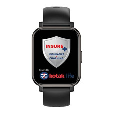 Deals, Discounts & Offers on  - GOQii Insure+ 5 lakhs Health Insurance with Smart Vital Stream (Black) and 3 Months Personal Coaching
