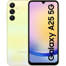 Deals, Discounts & Offers on Mobiles - [For SBI Credit Card ] SAMSUNG Galaxy A25 5G (Yellow, 128 GB)(8 GB RAM)