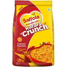 Deals and Offers on Food and Health - Saffola Masala Oats Karara Crunch, Tasty Evening Snack, Classic Masala Pouch(500 g) Deals, Discounts & Offers on Food and Health - Saffola Masala Oats Karara Crunch, Tasty Evening Snack, Classic Masala Pouch(500 g)
