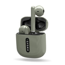 Deals, Discounts & Offers on  - Syska Sonic Buds IEB450 True Wireless Earbuds with Ultra Sync Technology, 20Hr Play BackTime, Tap N Play Touch Control, Light Weight, IPX4 Water Resistant (Marshland Green, Made in India)