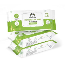 Deals, Discounts & Offers on Baby Care - Amazon Brand - Mama Bear Cleansing Baby Wipes With Lid, Enriched with Aloe vera & Vitamin E, Paraben Free, pH Balanced & Dermatologically tested, 72 Count (Pack of 3)