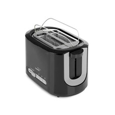 Deals and Offers on - V-Guard VT230 2-Slice Automatic Pop-Up Toaster with Bun Warmer, Variable Browning Levels and Defrost & Reheat Functions (850 W, Black) Deals, Discounts & Offers on - V-Guard VT230 2-Slice Automatic Pop-Up Toaster with Bun Warmer, Variable Browning Levels and Defrost & Reheat Functions (850 W, Black)