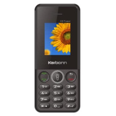 Deals, Discounts & Offers on Electronics - Karbonn K8 Power (Black), 2500mAh Big Battery, Dual Sim, 1.8 Inch, Wireless FM with Recording, Camera, Basic Phone, 108 Days Replacement Warranty KEYPAD Phone
