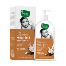 Deals and Offers on Baby Care - Mother Sparsh Milky Soft Baby Lotion with Milk Protein, Coconut Oil & Shea Butter | For 24Hrs Moisturization | 400ml Deals, Discounts & Offers on Baby Care - Mother Sparsh Milky Soft Baby Lotion with Milk Protein, Coconut Oil & Shea Butter | For 24Hrs Moisturization | 400ml