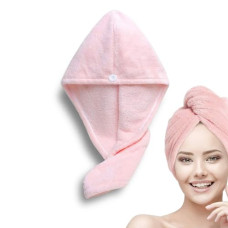 Deals, Discounts & Offers on  - Status Contract Set of 2 Hair Towel Super Absorbent Quick Dry Towel Bathrobe Magic Hair Warp Towel Super Quick-Drying Microfiber Bath Towel Bath Towel (Pink - 2)