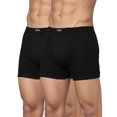 Deals, Discounts & Offers on Men - Levi's Men's Cotton Style #010 Comfort Regular Fit Solid Boxer Brief (Pack of 2)