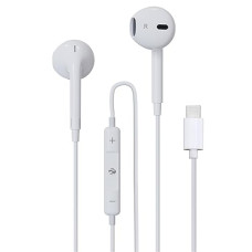 Deals, Discounts & Offers on  - ZEBRONICS Buds 30C Type- C Earphone with in-line MIC, Rich 14.2mm Driver, Volume Control, 1.2m Cable, Call Function (White)