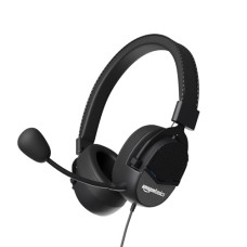 Deals and Offers on - Amazon Basics USB Gaming Wired On-Ear Headphones with Detachable Mic, with Blue LED, Windows Software, Simulated 7.1 Surround Sound, 2.4 Meter Braided Cable Flexible Padded Ear Cushions(Black - Gray) Deals, Discounts & Offers on - Amazon Basics USB Gaming Wired On-Ear Headphones with Detachable Mic, with Blue LED, Windows Software, Simulated 7.1 Surround Sound, 2.4 Meter Braided Cable Flexible Padded Ear Cushions(Black - Gray)